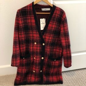 Zara Limited Edition Knit Blazer SZ: S